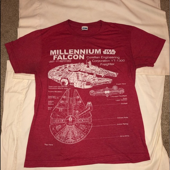 Star Wars Other - Vintage Star Wars  Millennium Falcon Graphic Shirt